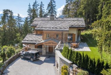 Chalet d’exception dans un cadre unique à Crans, Montana